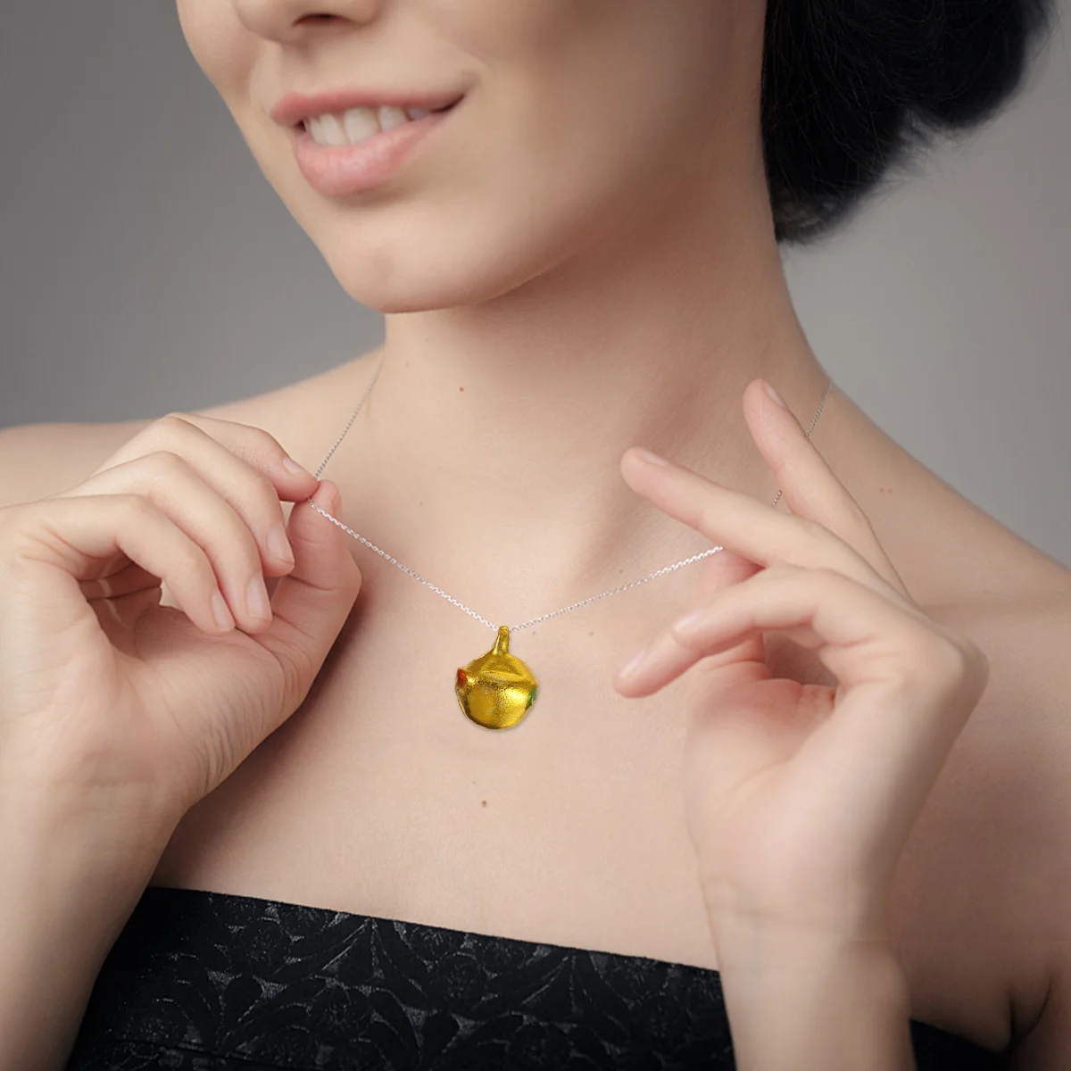 

300Pcs Metal Jingle Bells with Storage Box Aluminum Lightweight Crisp Sound for DIY Christmas Craft Jewelry Accessories