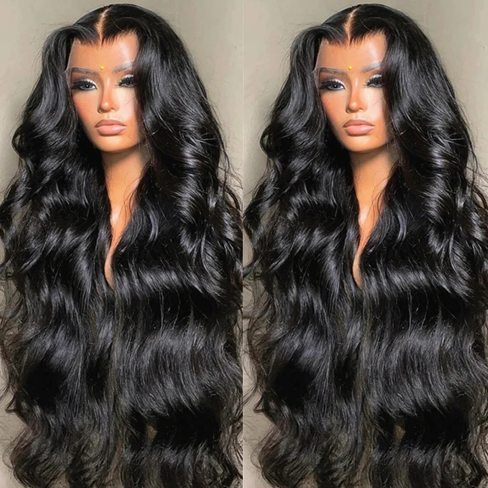 Luvin Body Wave 13x6 Lace Front Wigs 30 40 Inch Remy Water Wave 13x4 Lace Frontal Wig Human Hair For Black Women