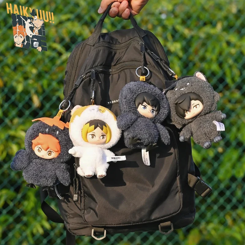 

In Stock Genuine GONG Haikyuu!! Garbage Dump Battle Series Yu Nishinoya Tadashi Yamaguchi Shoyo Hinata Vinyl Plush Pendant Gift