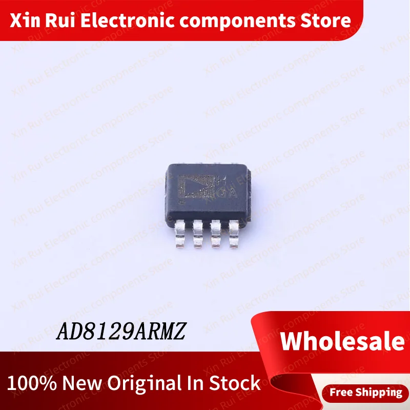 Новый оригинальный AD8129ARMZ Упаковка продукта MSOP-8 Высокоскоростной дифференциальный усилитель приема