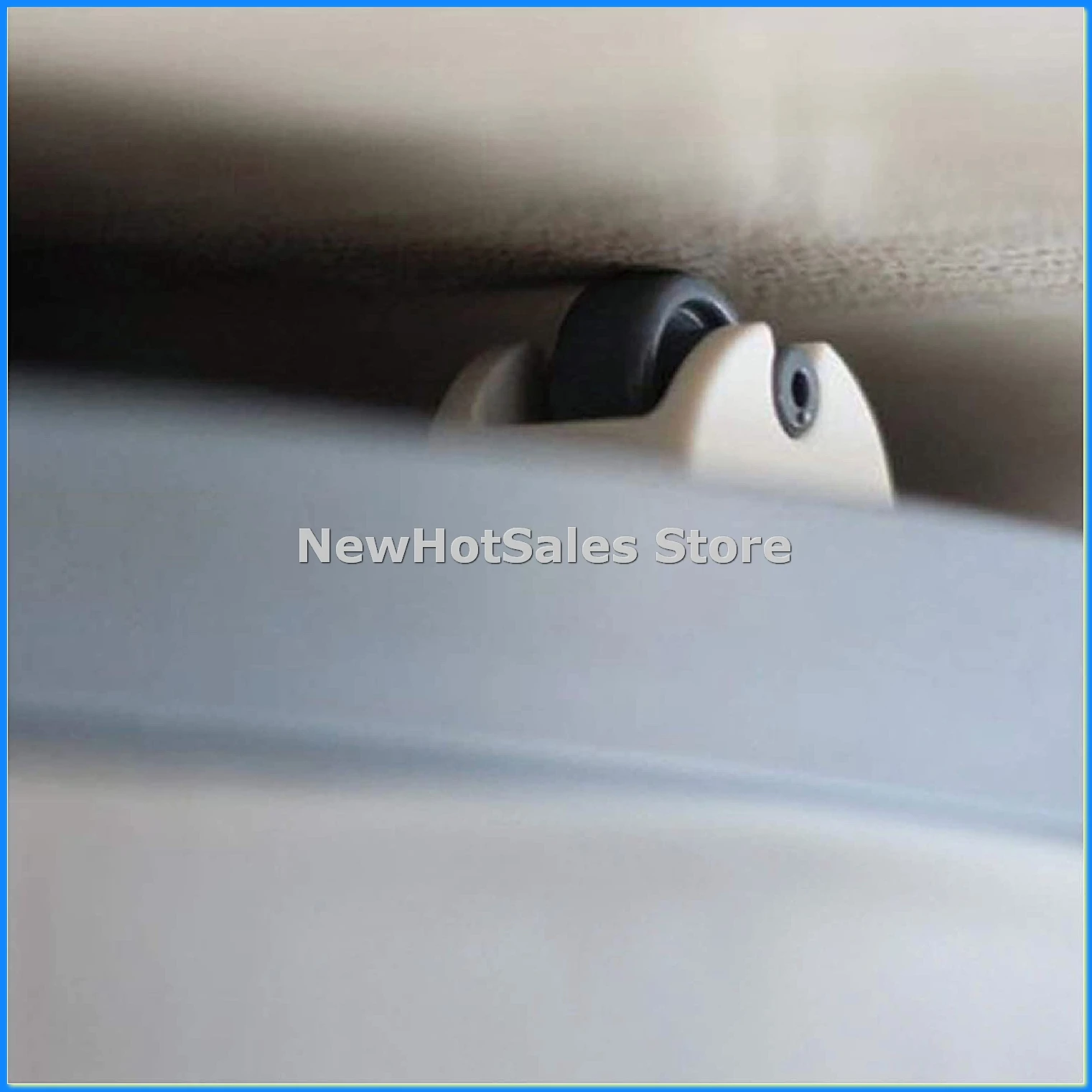 4 Pcs Self Adhesive Casters Wheels for Storage Box Trash Can Single Direction Non-Swivel Casters No Drilling-A10G
