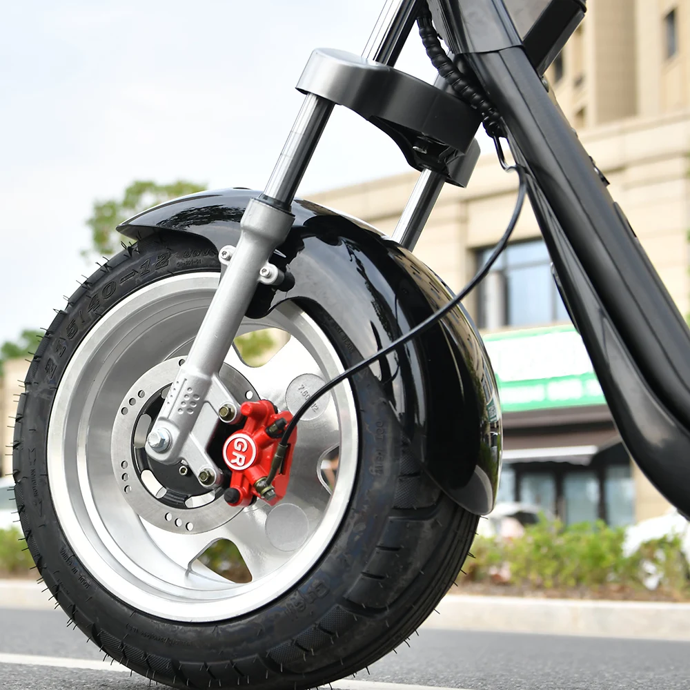 Adult electric motorcycle 4000W Powerful Motor Max Speed 70-80KM/H 60V20AH Battery Charging Mileage 35-50KM Citycoco Scooter