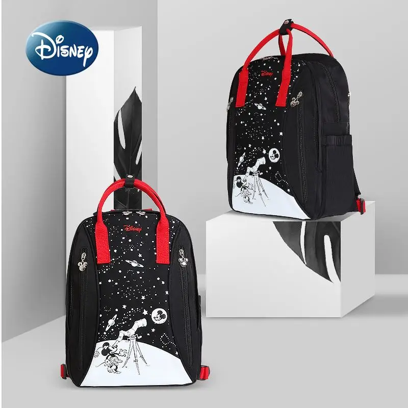 

Disney New Diaper Bag Backpack Luxury Brand Original Baby Diaper Bag Cartoon Fashion Baby Bag Multi Functional Women's Backpack