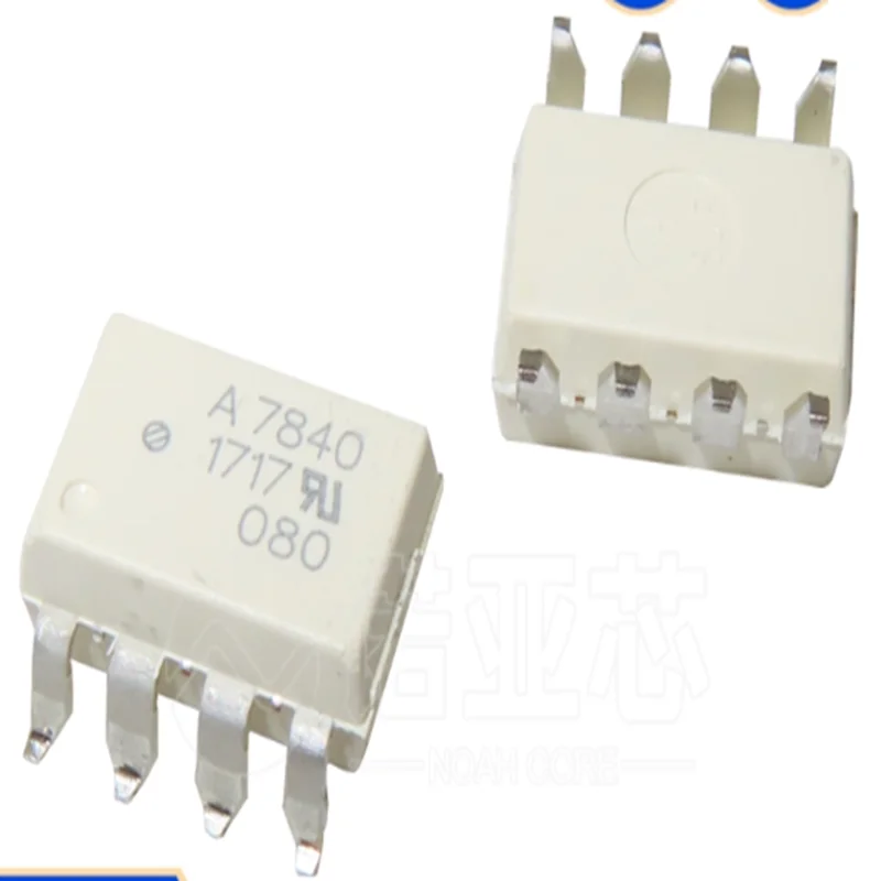 5PCS-20PCS HCPL-7840-500E SOP8 A7840 High-precision isolation amplifier High-speed optocoupler