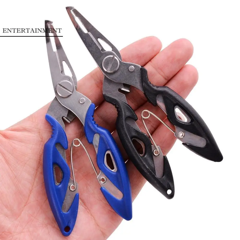 

Tongs Spring Keychain Braid Line Lure Cutter Retractable Steel Wire Rope Fishing Scissor Fishing String Lanyard Fishing Plier