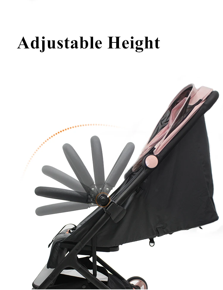مسند ذراع لعربة الأطفال، ناموسية، مظلة لملحقات عربة الأطفال XIAOMI MITU، مصد أمامي من الجلد، درابزين #2