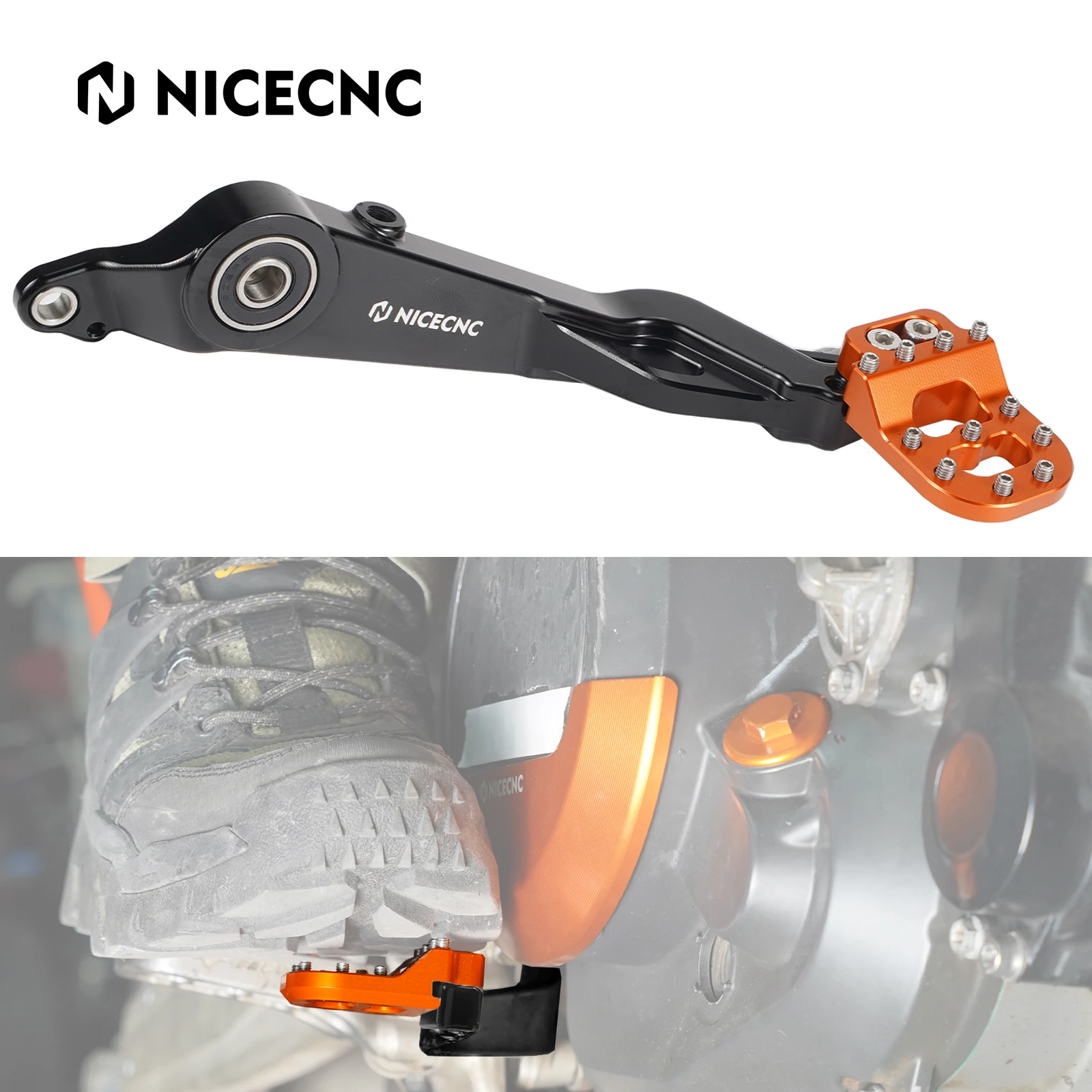 

Motorcycle Reinforced Foot Brake Pedal Brake Lever for KTM 390 Adventure 250 Adventure 250 ADV 390 ADV 2020 2021 2022 2023 2024