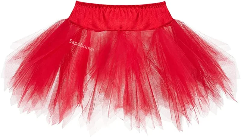 Skirts for Women Tutu Fairy Tulle Mini Skirt Party Pleated Puffy Adult Plus Size Sexy Fashion Matching Corset Vintage Jupe Falda