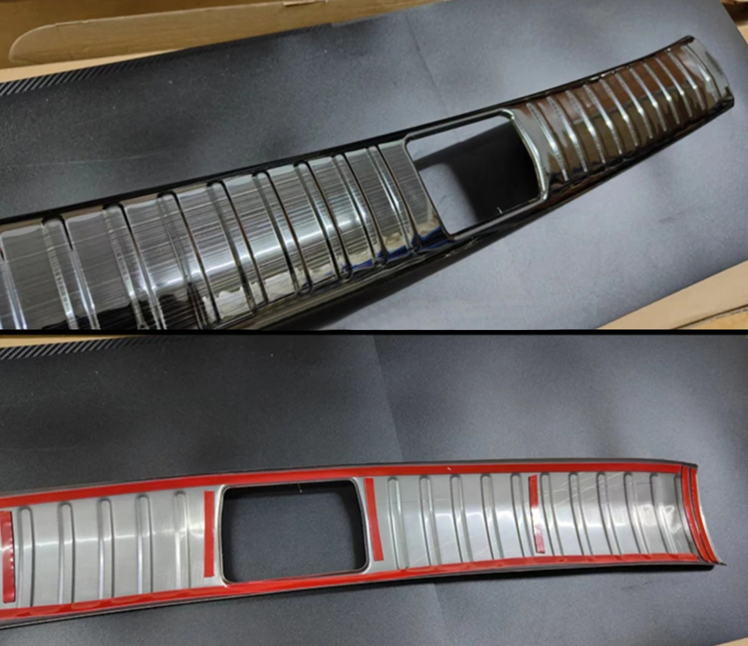 Car Accessories For Kia Sportage NQ5 2022 2023 Stainless Inner Rear Bumper Protector Plate Trim 1pcs
