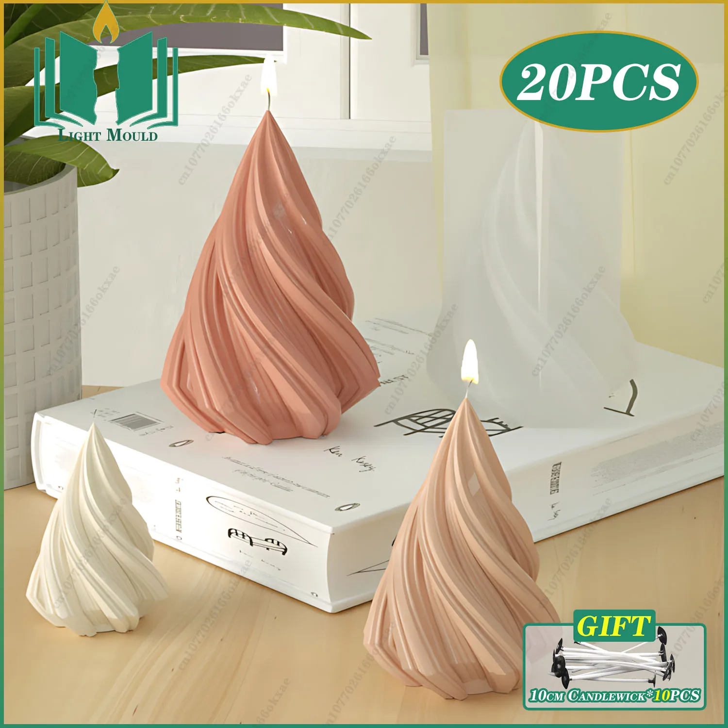 

1-20 шт., силиконовая форма для самостоятельного изготовления свечей