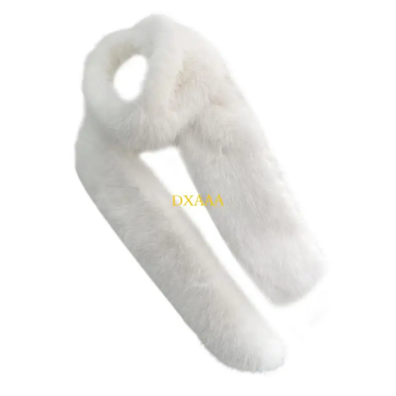 

DXAA Удобный для пользователя шарф с животным рисунком Легкий шейный платок с удобной плюшевой тканью для ежедневного