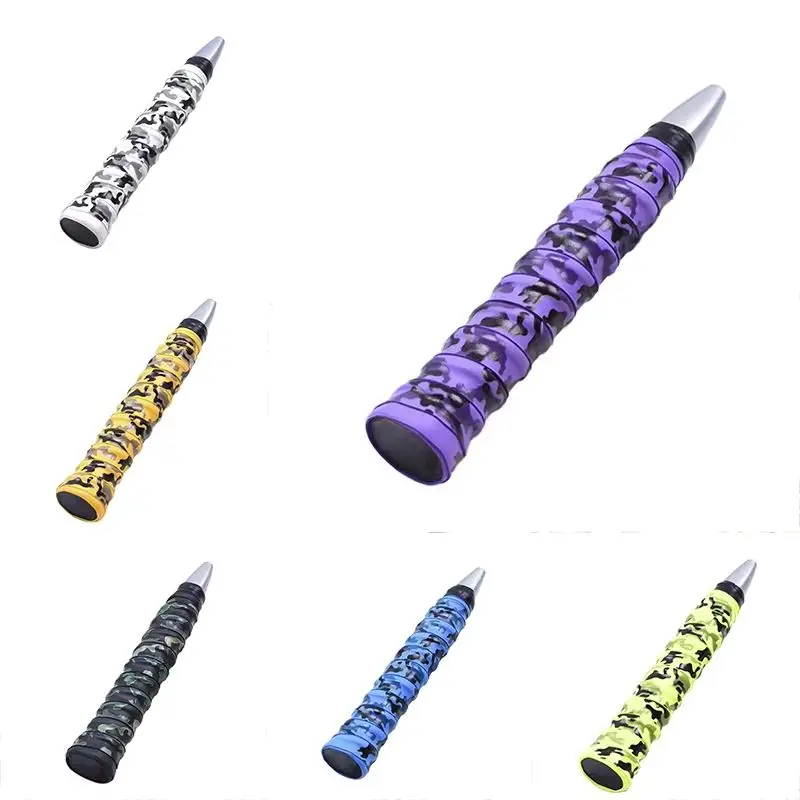 Absorb Sweat Racket Anti-slip Tape Handle Grip Tennis Badminton Camouflage Wrapping Skidproof Sweat Band Fishing Rod Wrap Belt