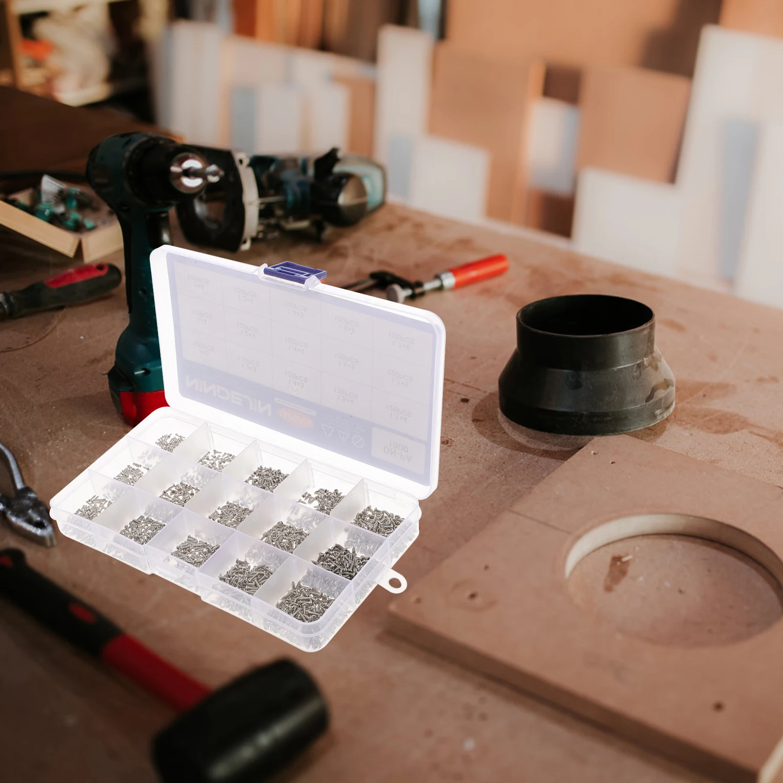 

Tapping Screw Self-tapping Set Hardware Screws Drilling Assorted Carbon Steel Grade 4.8
