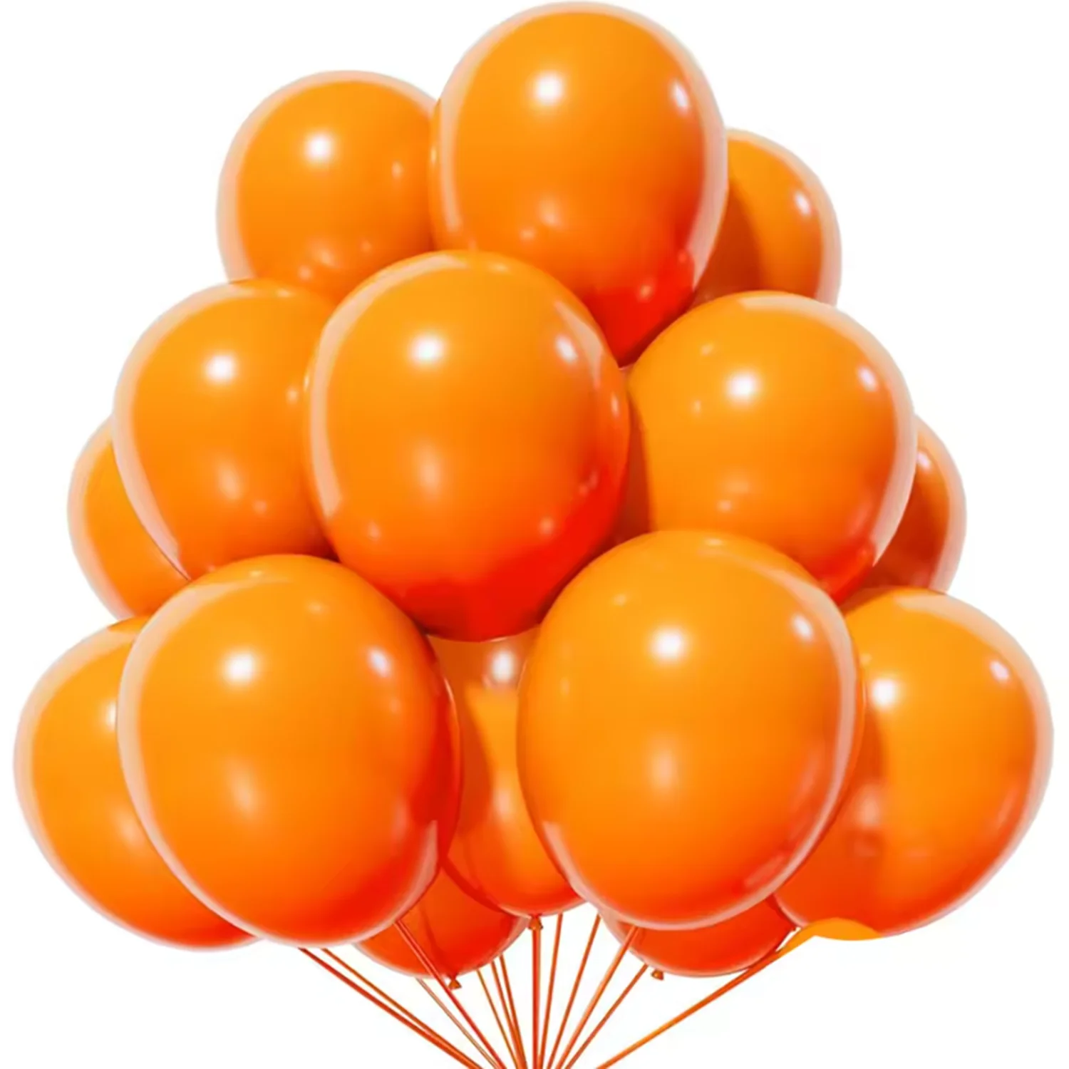 12inch Orange Latex Balloon 5-100pcs/Pack Wedding Birthday Party Baby Shower Engagement Anniversary Decorations Supplies Favors