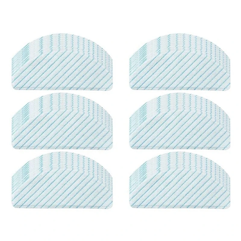 Almohadillas de fregado de repuesto para Robot aspirador Ecovacs DEEBOT OZMO T8 Series, 60 piezas