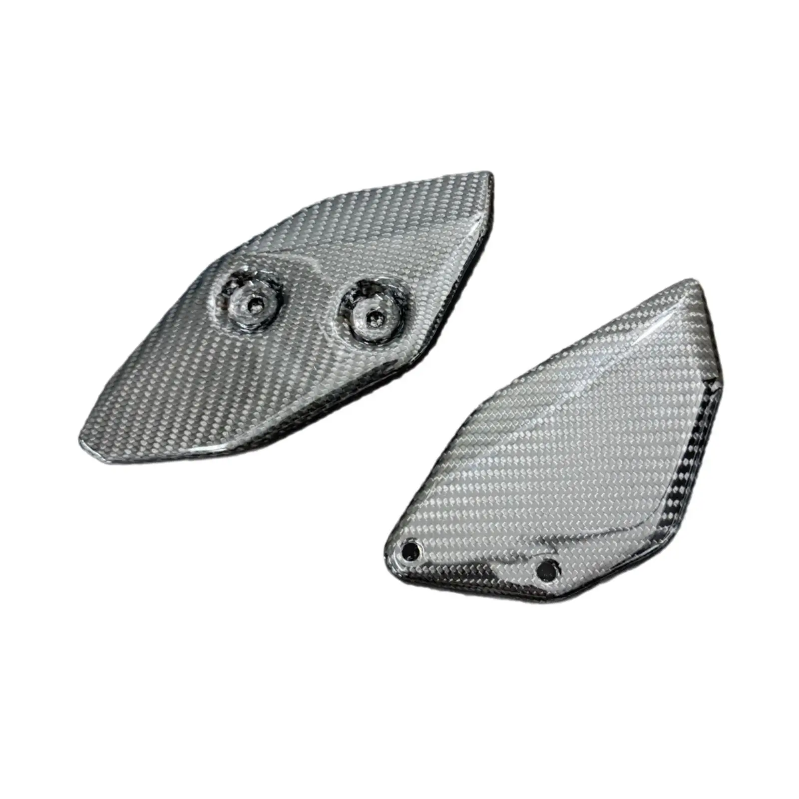 

Motorcycle Carbon Fiber Footpeg Footrest Heel Plate Guard for Yamaha YZF R3 YZF R25 MT 03 Accessories