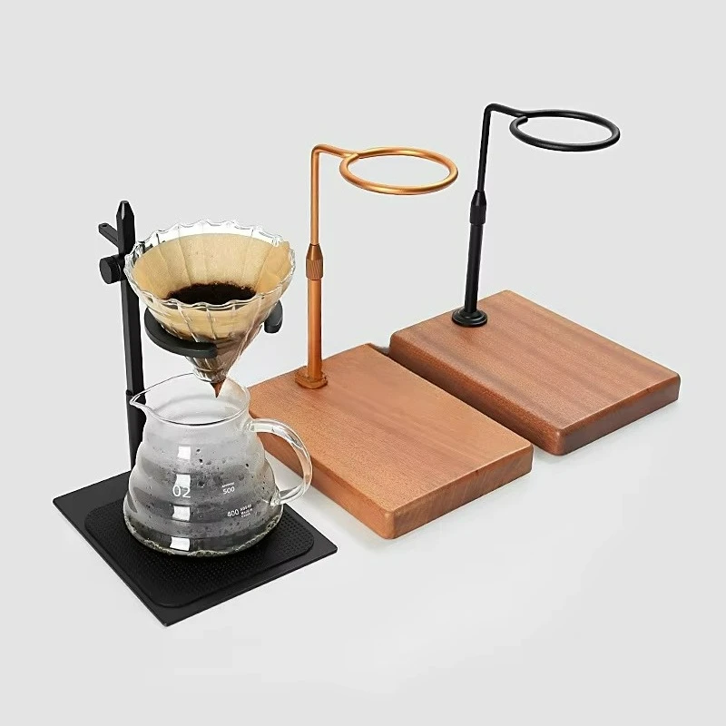 Giet in de koffiedruppelaarhouder Filterrek voor handmatig brouwen van koffiemachine V-vormige druppelhouder Modieus koffiezetrek