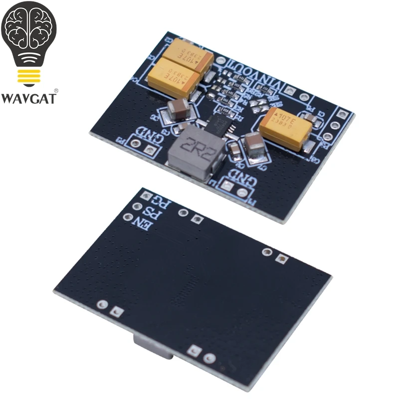 TPS63020 Automatic Buck-boost Step up Down Power Supply Module 2.5V 3.3V 4.2V 5V Lithium Battery Low Ripple Voltage Converter