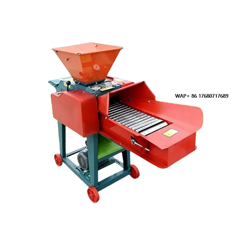 

3-in-1 Multifunctional Chaff Cutter - Adjustable Straw Cutter & Grass Chopper for Farm Feeding