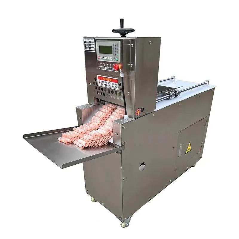 Commercial automatic frozen meat slicing machine, meat slicing machine numerical control cutting machine