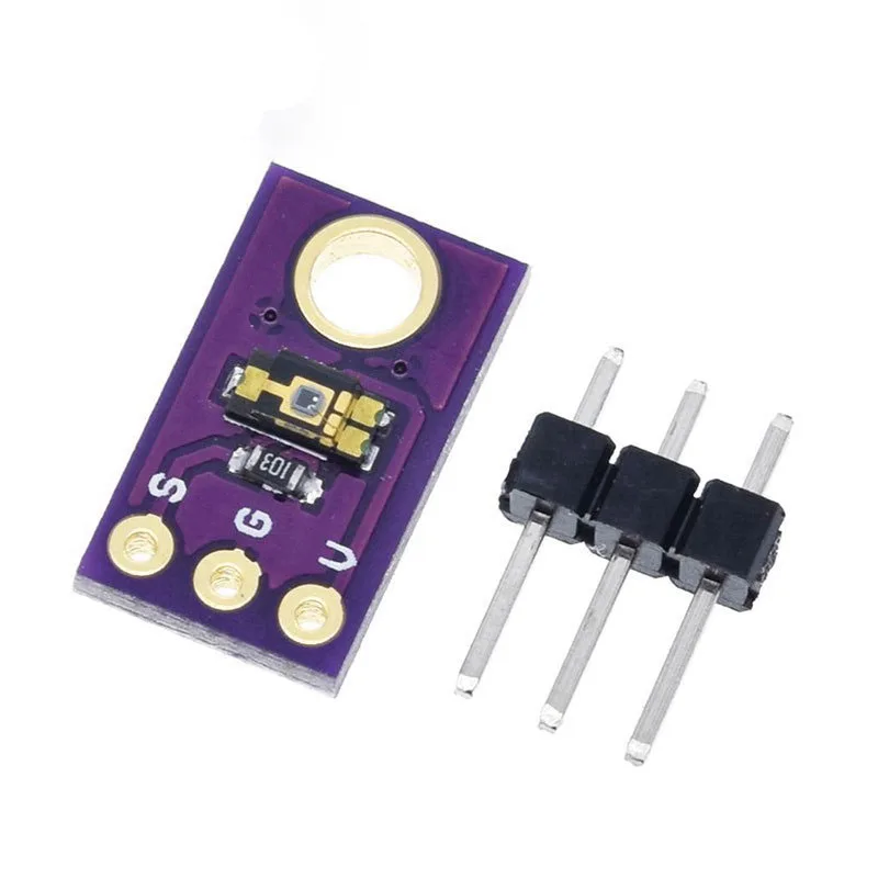 1/2~100/200Pcs TEMT6000 Ambient Light Sensor Analog Light Intensity Detection Module Visible Light Sensor Detection