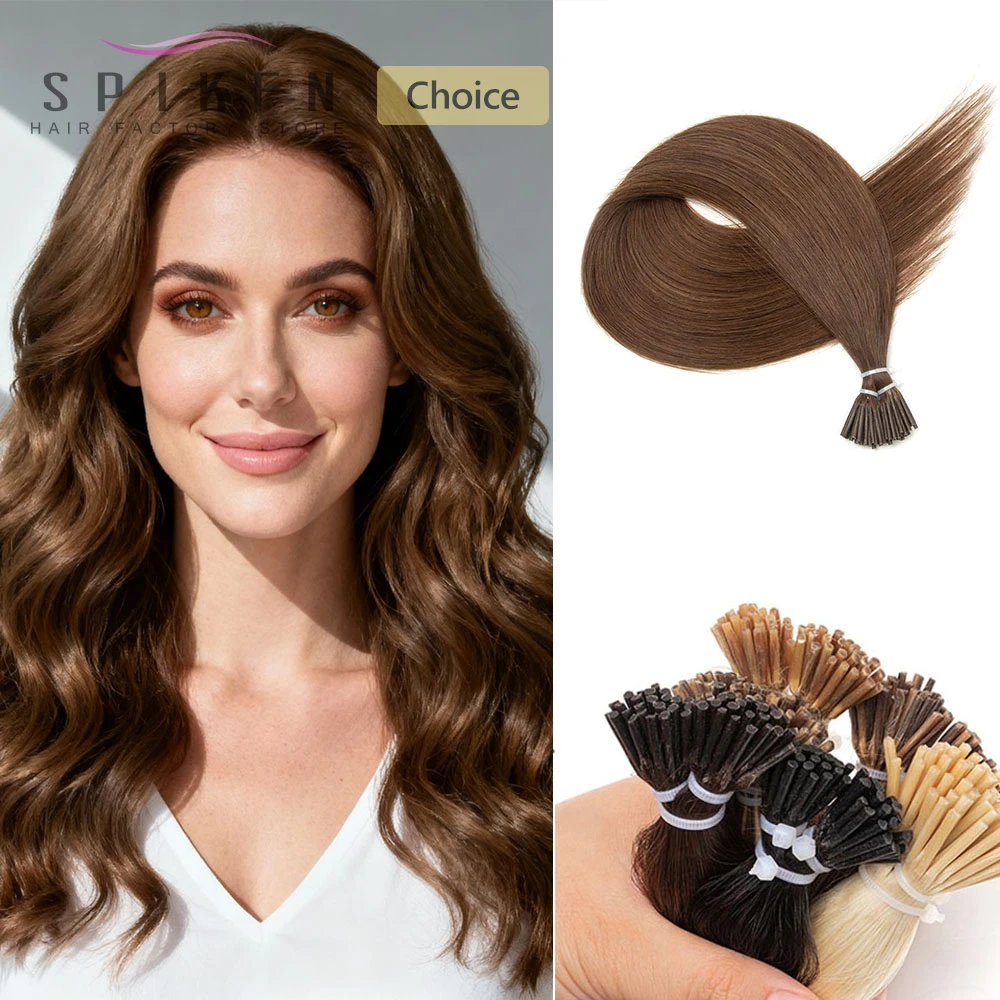 

I Tip Hair Extensions Human Hair Itip Human Hair Extensions Easy to Curl Pre Bonded Extensions for Women