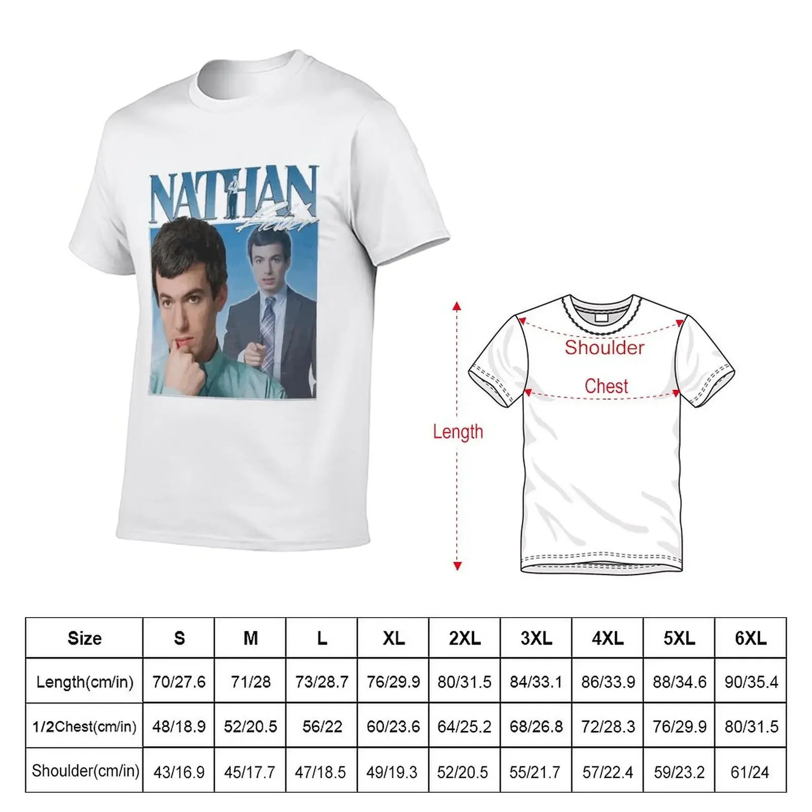 New Nathan Fielder, 90's, Vintage, T-Shirt tees rapper graphic tees anime t shirts t shirts for men