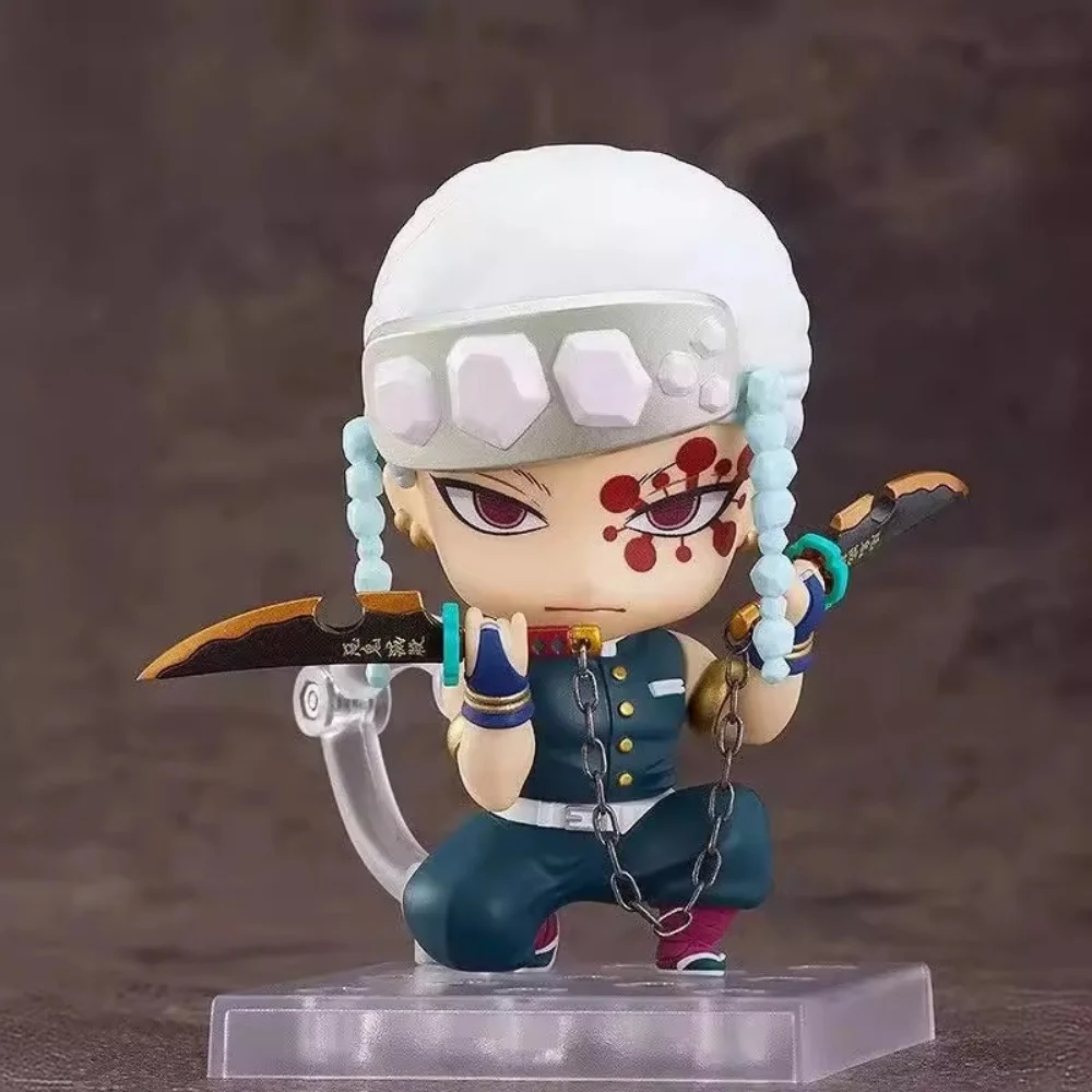 

Masterpiece Of Anime Character Demon Slayer, Q-Version Doll Tengen Uzui Figurine Desktop Ornament Gift
