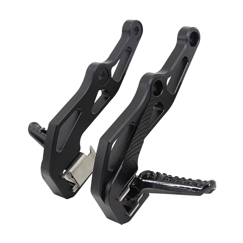 Motorcycle Foot Pegs Pedals Footrest Kit for NC700D NC750D NC 700D 750D NC700 NC750 D (Black)