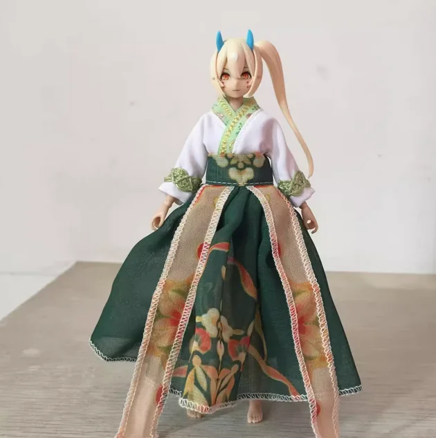 

1/12 Женский солдатский комплект одежды, модель платья для гиноидной Figma 6 дюймов 30MS