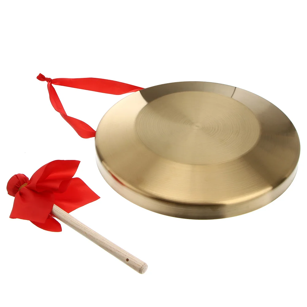 Gong Percussion Instrument Chinese Music Children's Opera Gongs Copper Steel Alloy