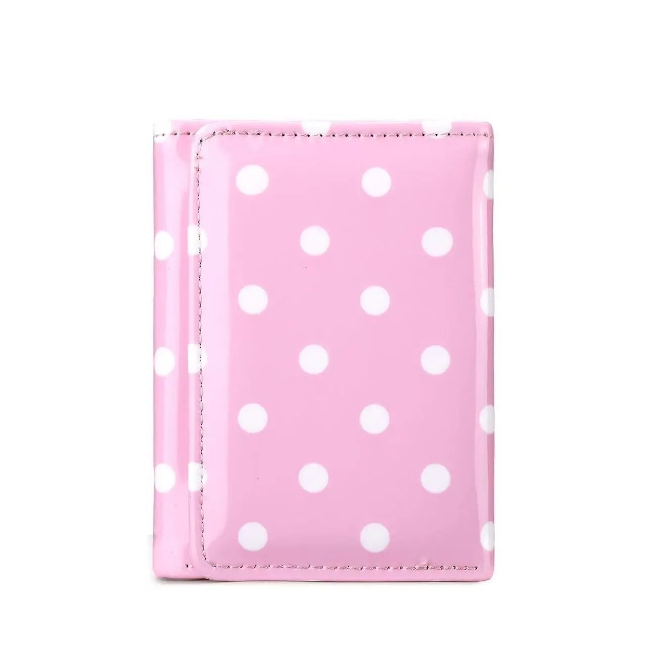 Japanische Polka-Dot-Geldbörse im Ins-Stil, kurze Geldbörse für Damen, hochwertiger süßer Kartenhalter, große Kapazität, Studenten-Münzbörse, Geschenk – Detail 10