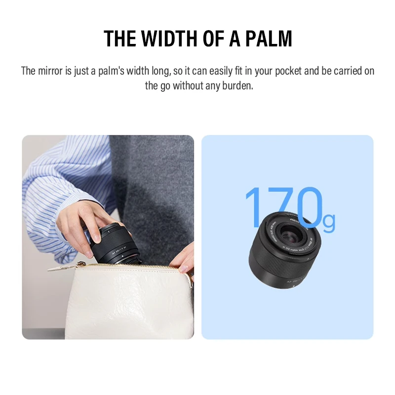 Viltrox AF 25mm F1.7 APS-C Portrait Street Lens for Sony ZVE10 A6400 A6500 A7C2 Fuji X-T5 X-T30 Nikon ZFC Z50 Auto Focus Lens