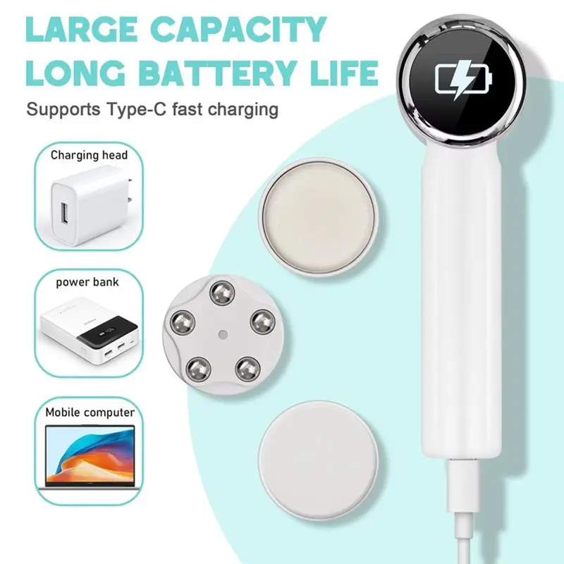 2025-Electric Facial Cleansing Brush Rechargeable Face Scrubber Exfoliating Skin Care Deep Cleaning Massage Tool - view 5