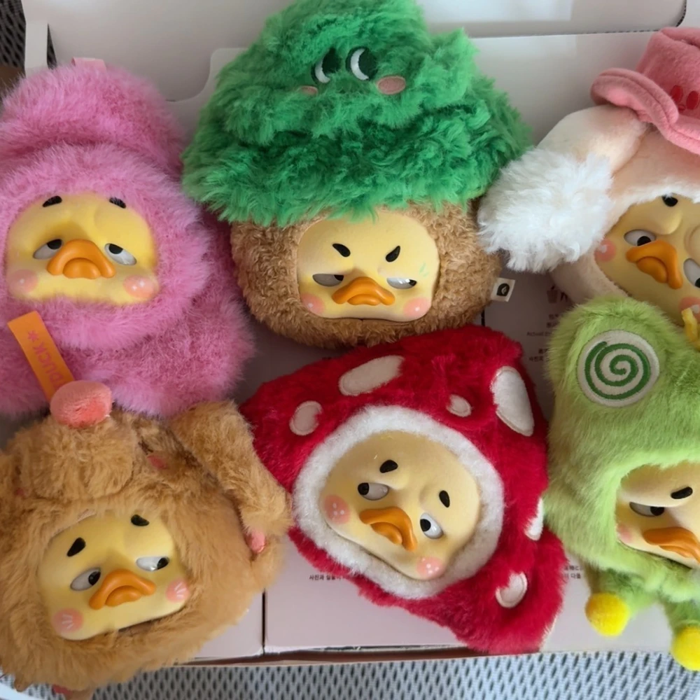 

New Upset Genuine Duck Blind Box Rebellious Fairy Tale Duck Series Earphone Bag Blind Box Cute Plush Mysterious Box Girl Gift