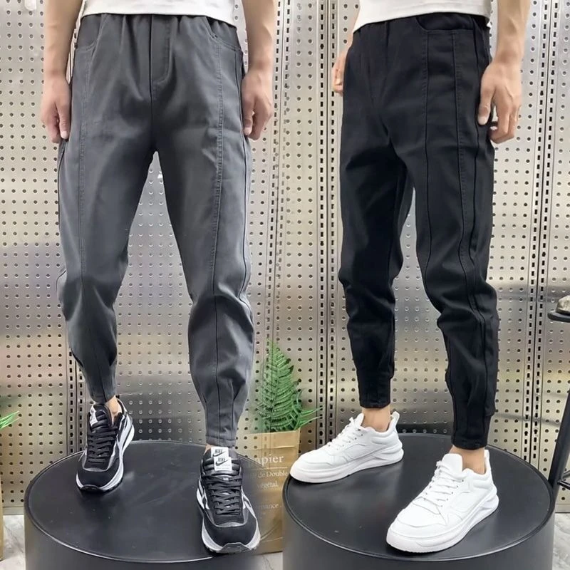 タイツ男性スポーツパンツジョガースリムスキニークリアランスセール快適な秋冬の必需品メンズスウェットパンツハーレムズボン