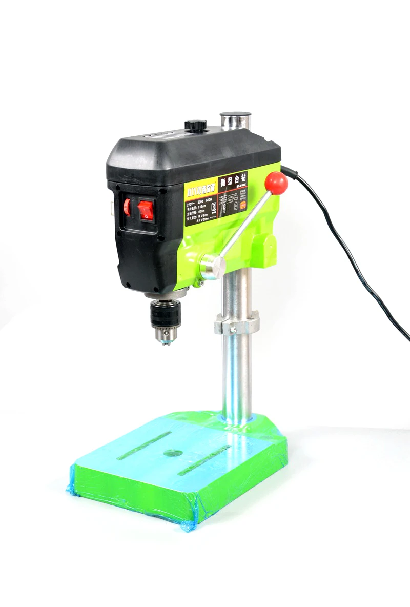 Imagem -02 - Velocidade Variável Bench Drill Press Máquina de Perfuração Mandril de Perfuração 113 mm Ferramentas Elétricas de Metal de Madeira Faça Você Mesmo 680w Alta