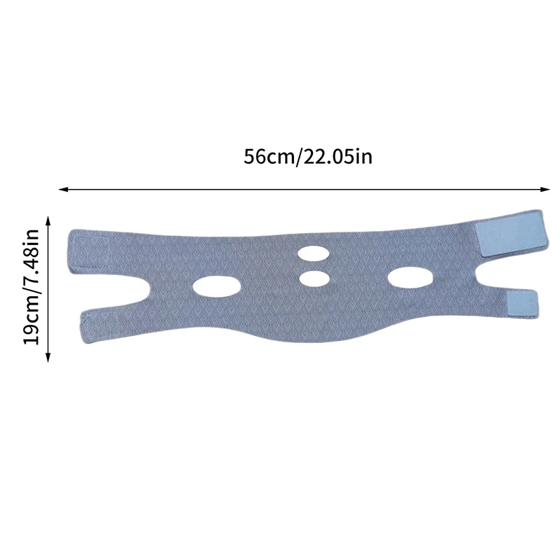 Benda per il viso regolabile di bellezza V fascia per il viso Lifting artefatto rassodante maschera sottile per il viso antirughe cinturino per cintura modellante con linea a V