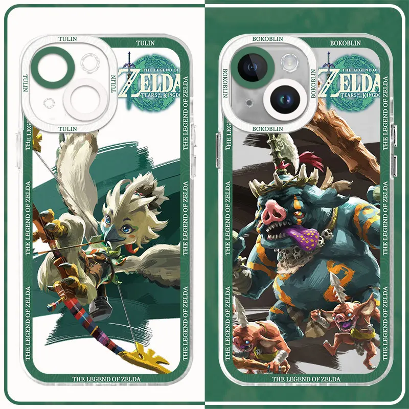 Game The L-Legend of Zeldas Phone Case for Apple iPhone 11 12 Pro 13 Mini SE 15 Plus 7 8 14 Pro Max XR XS Max Cover