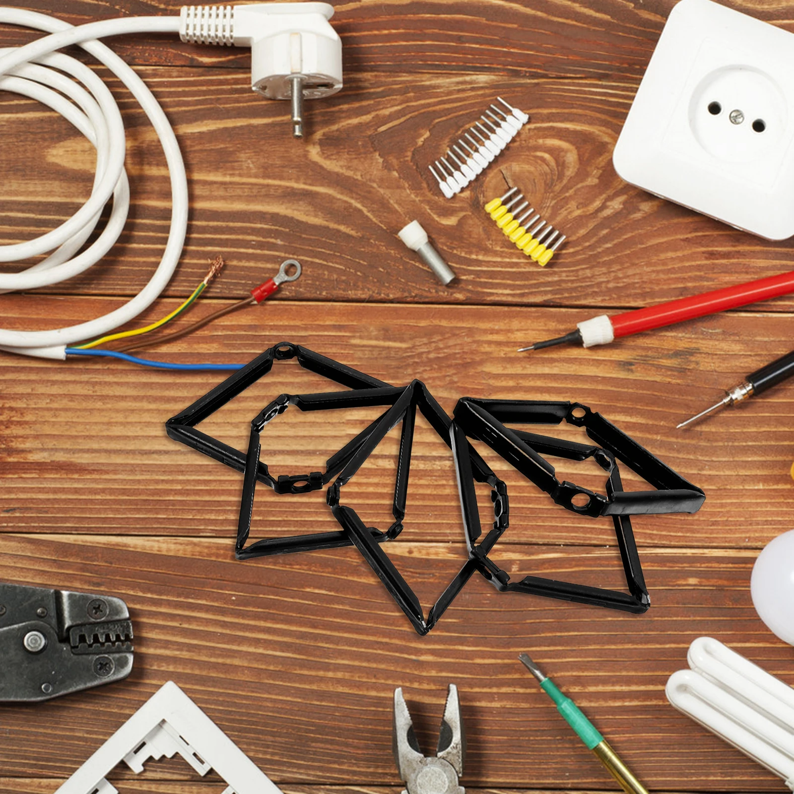 

1Set Cassette Repair Device Universal 86Mm Wall Plate Junction Box Tool for Socket Adjustable Support Rod Insulation Electrical