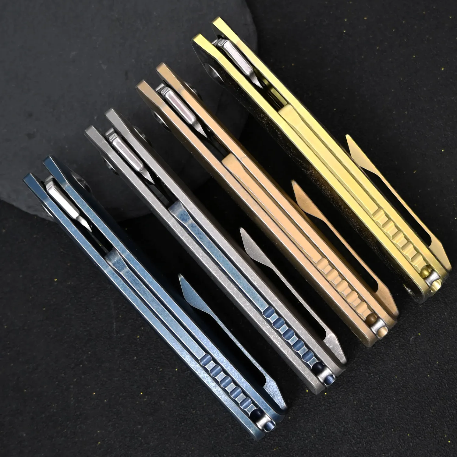 لاند 140S سكين للفرد في الهواء الطلق VG10 شفرة مقبض تيتانيوم التخييم الصيد البرية بقاء EDC سكاكين الجيب المحمولة