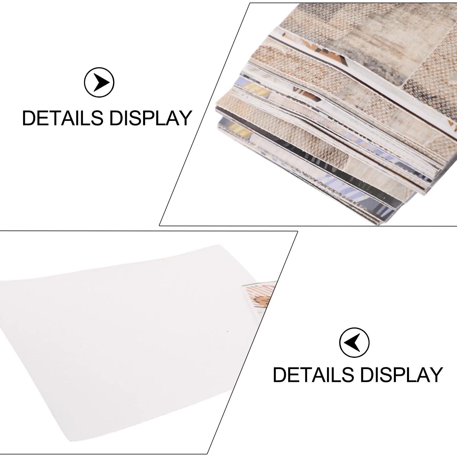 Cost-effective Interior Design Decorative Wall Stickers Realistic Wall Tiles Versatile Application Vibrant Colors