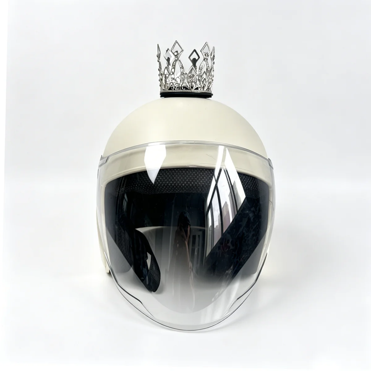 Child Helmet Crystal Crown Decoration Diamond Inlay For Motorcycle Electric Balance Bike Accessories Adorno Casco Niño view 4