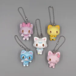 T-ARTS Gashapon cápsula Japón Anime Mewkledreamy lindos gatos Kitty muñecas Gacha juguetes niños niñas regalos