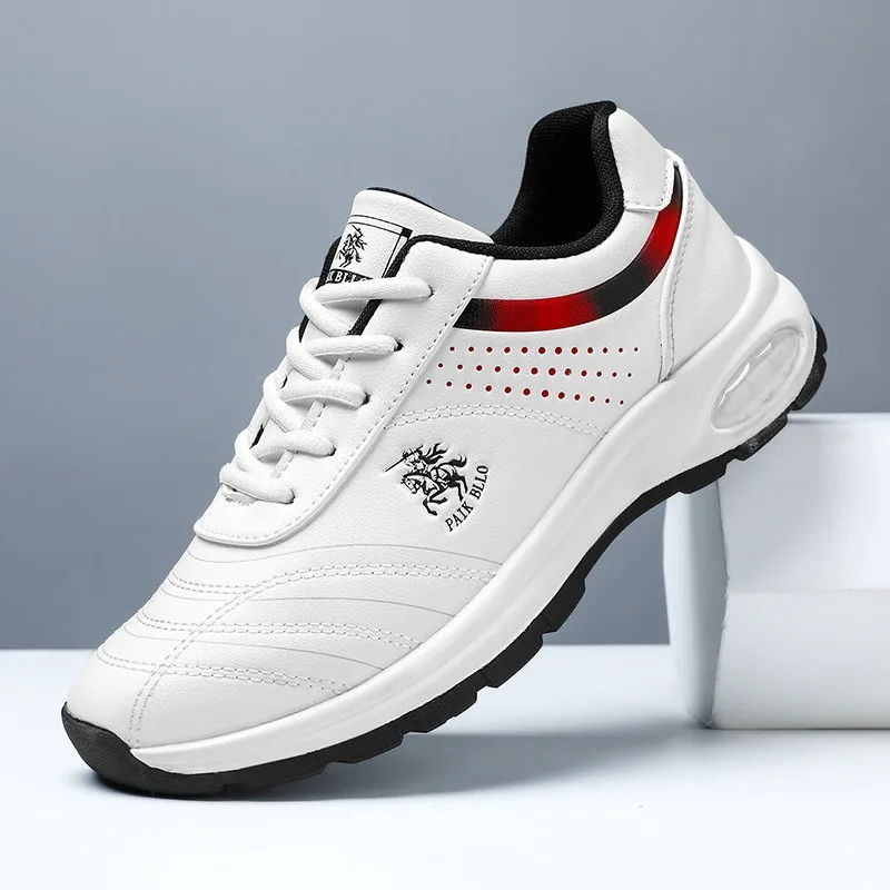 

Classic Mens Leather Casual Sneakers Luxury Designer Men's Shoes Comfortable Soft-soled Retro Sneakers for Men Zapatillas Hombre