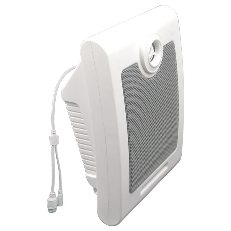 SIP 15W POE Network IP Paging Speaker PA System For School With PoE Wall mount