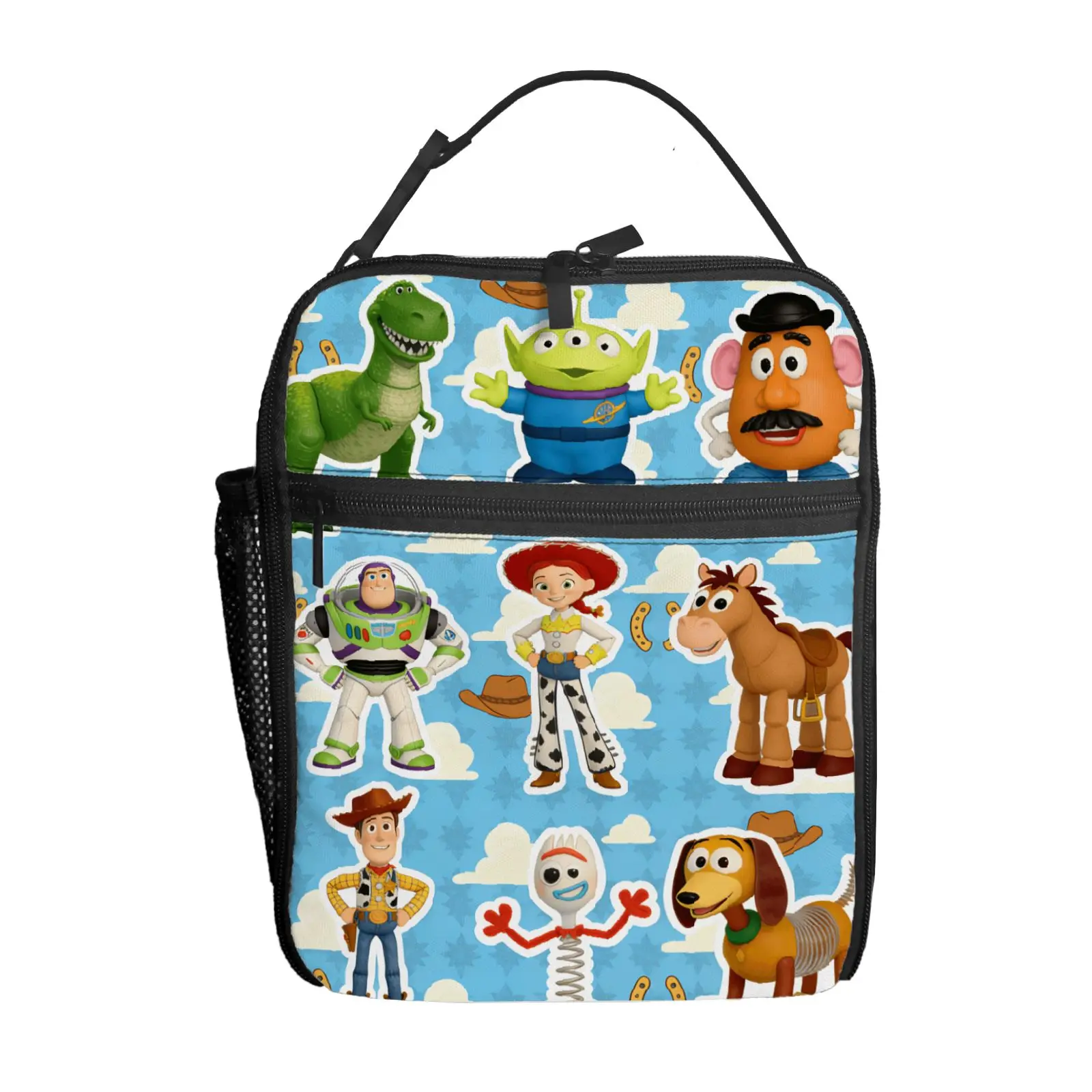 

1 шт. Сумка для ланча/перекусов «История игрушек» с Баззом Лайтером, высококачественная, милая, повседневная, для вечеринок, пикников, школы, подарок для ежедневного использования