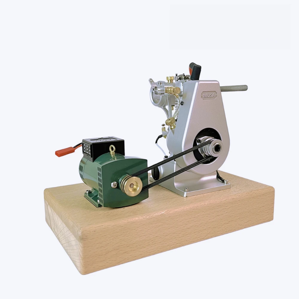 

Single Cylinder Engine Model Four Stroke Forced Air Cooling Engine Model Toy Configuration Generator Full Set Model Gift