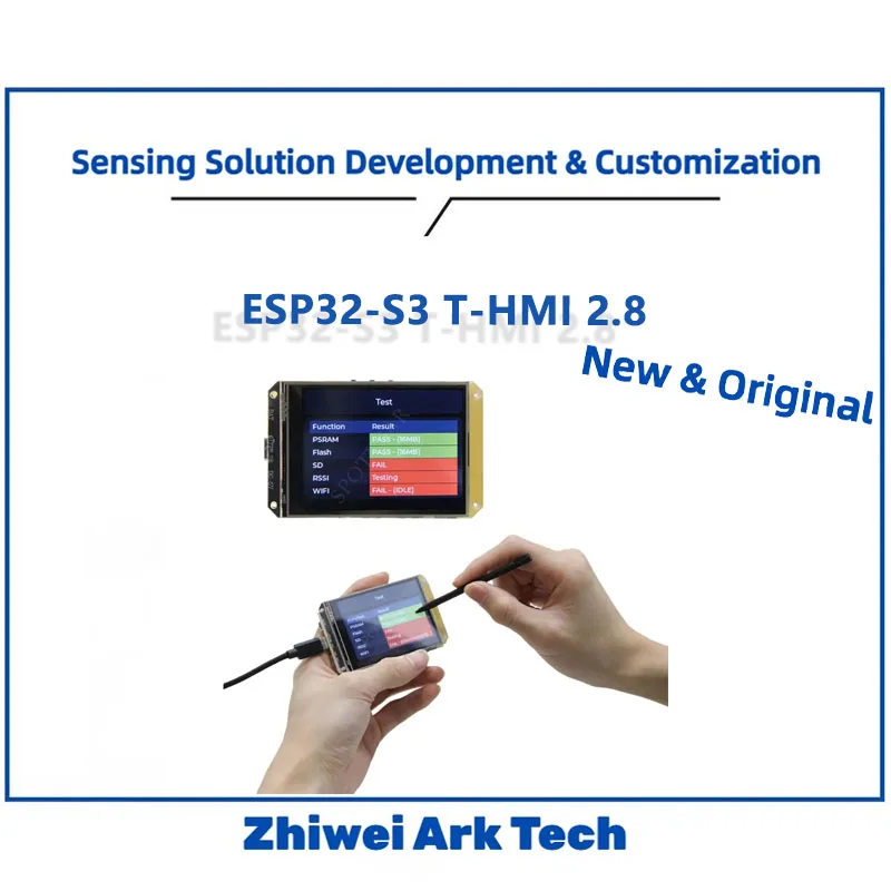 

Waveshare ESP32-S3 T-HMI Dev Board | 2.8" ST7789 Touch LCD, 240MHz Dual-Core & CAN/RS485 for Industrial IoT/Smart Home