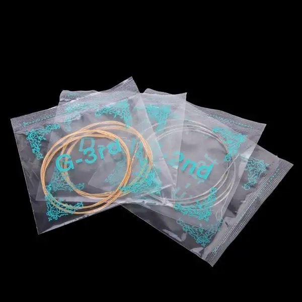 Set of 8 Mandolin Strings, Loop End Strings, Brass Wound, G D to E